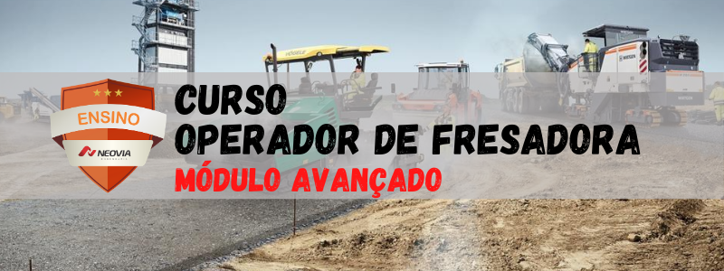Banner - CEQ | Curso de operador de Fresadora de Asfalto | Módulo Avançado