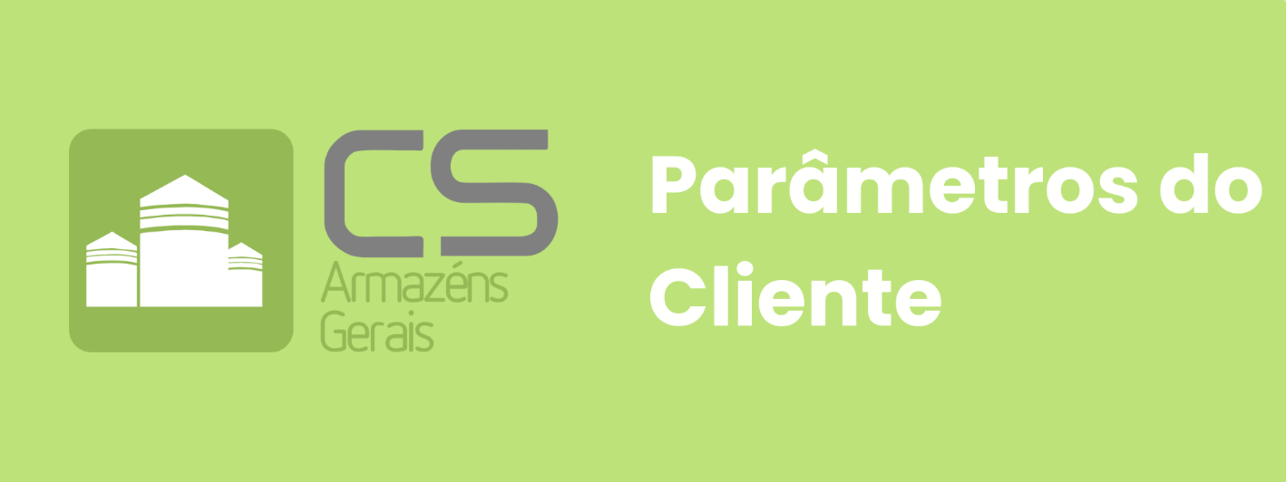 Banner - Parâmetros do Cliente