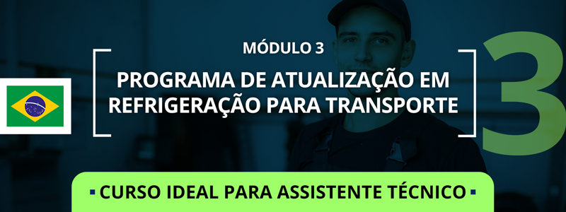 Banner - Programa de atualização em refrigeração para o transporte - Modulo 3