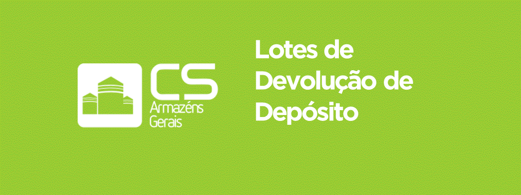 Banner - Lotes de Devolução de Deposito
