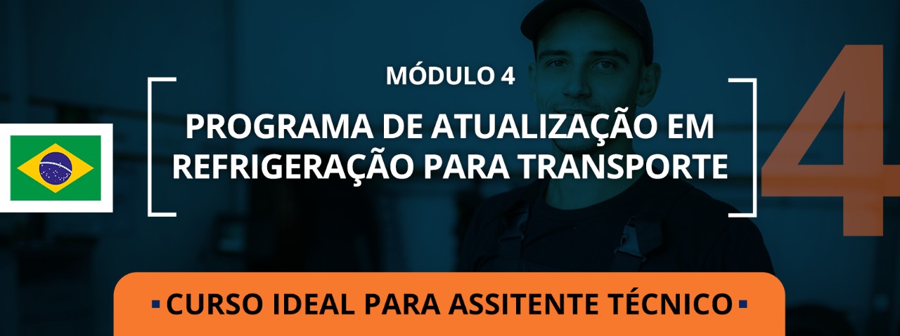 Banner - Programa de atualização em refrigeração para o transporte - Modulo 4 - Elétrica